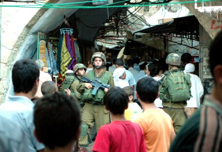 A difficult moment, Hebron, Palestine