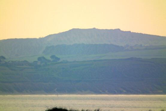 Trencrom Hill from Hayle Towans