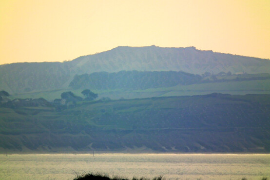 Trencrom Hill from Hayle Towans