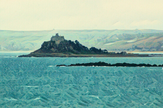 St Michael's Mount as seen from Cudden Point