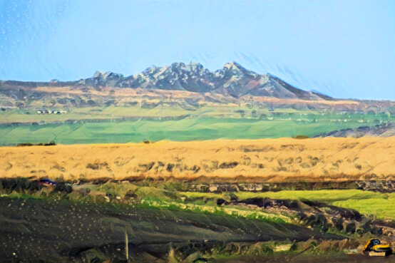 Carn Galva from Caer Brân