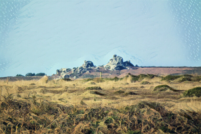 Carn Kenidjack as seen from Botrea Barrows