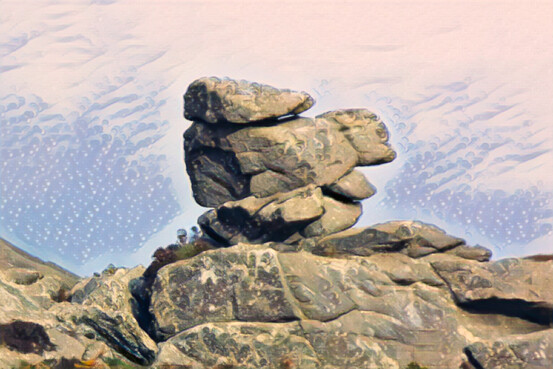A simulacrum at Carn Kenidjack