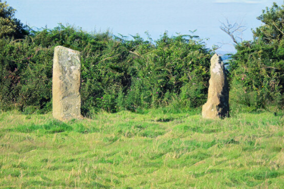 Menhirs at Faugan Round