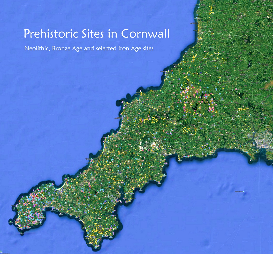 Prehistoric sites in Cornwall