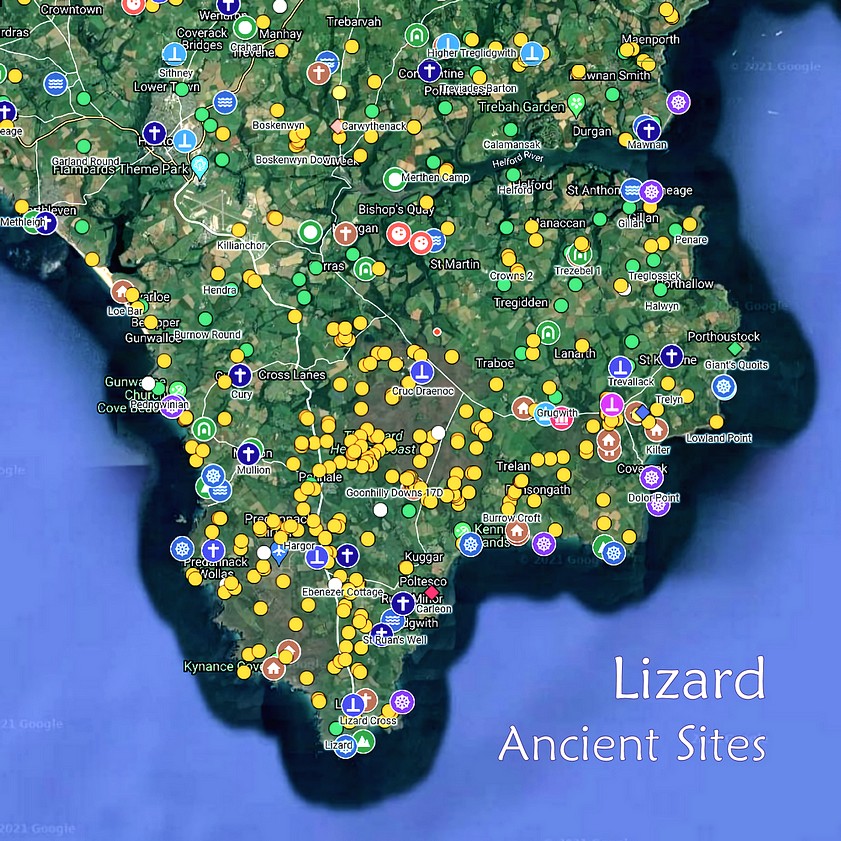 Ancient sites of the Lizard peninsula