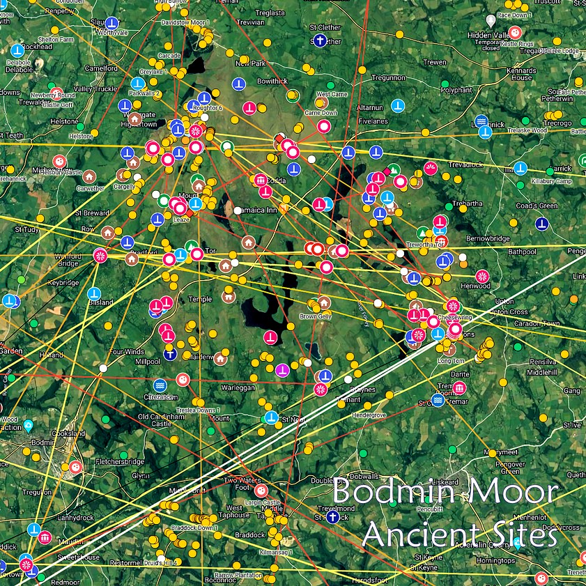 Ancient sites on Bodmin Moor