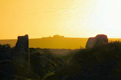 Carn Kenidjack from Chun Castle