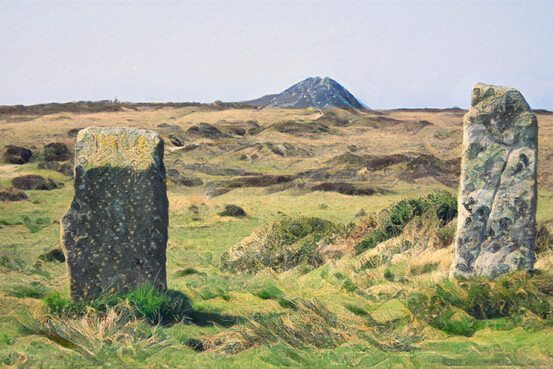 Carn Galva from the Nine Maidens