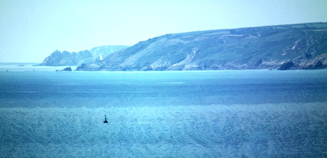 Treryn Dinas from Trewavas Head