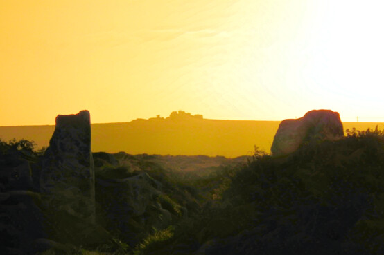 Carn Kenidjack from Chun Castle