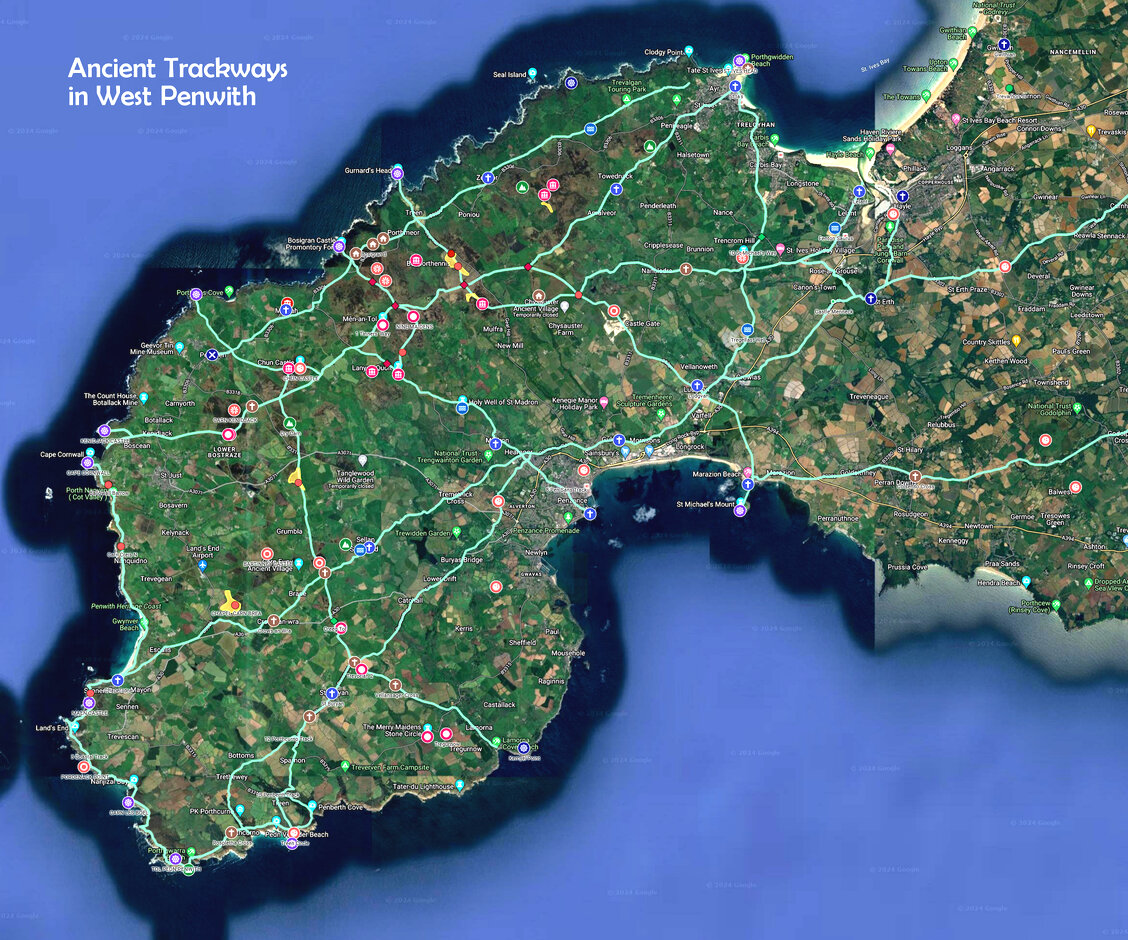 Trackways in Penwith around 1800 BCE