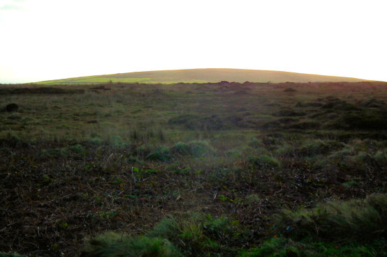 Bartinney Castle, from Botrea Barrows