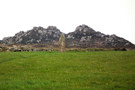 Carn Galva with Men Scryfa in front