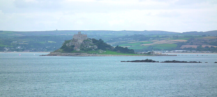St Michael's Mount as seen from Cudden Point