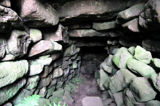 Inside Pendeen Vau Fogou