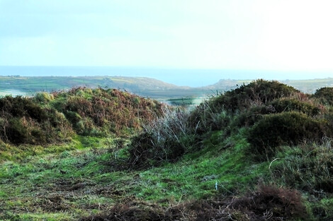 The Lamorna Gap from Caer Bran