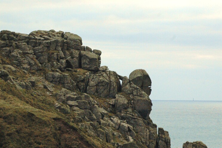 A jumble of beings, Carn Boel, Land's End, Cornwall