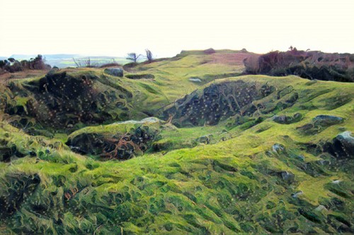 Cairn on Sancreed Beacon