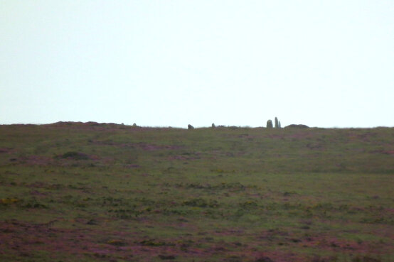 The Nine Maidens as seen from Mulfra Quoit