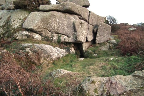 The ancient well on Trencrom Hill