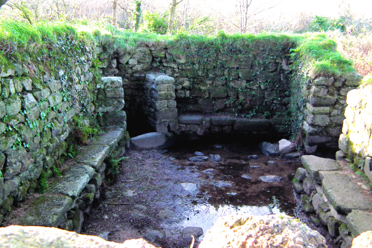 The Baptistry near Madron Well (which is more hidden in the woods)